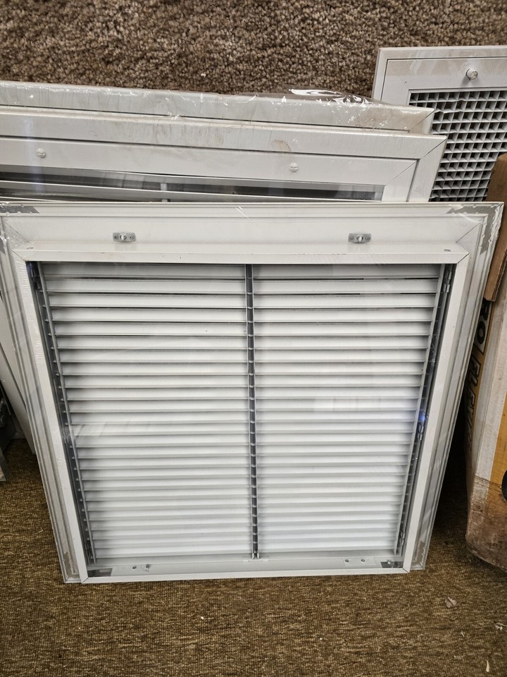 Nailor 61FB45 Steel Return Air Grille 45° Horizontal Blades 24x24 eBay