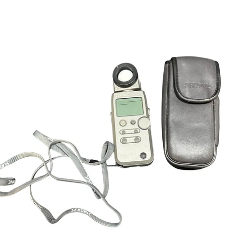 Sekonic L-358 Flash Master Digital Light Meter L358 Not Tested