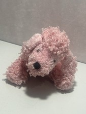 Vintage Ganz Webkinz Pink Poodle Plush Dog HM107 Retired No Code