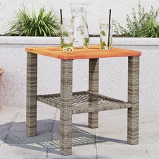 Garden Table Grey, Brown