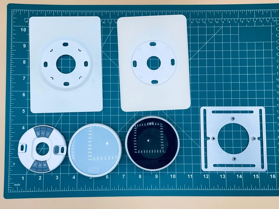 Termostato de aprendizaje Google & Nest lote de dos para piezas y accesorios sin probar Foto 2 de 4