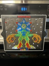 Stranger Things Lite Brite Netflix Edition Seasons 1-4 Designs Light Box Toy