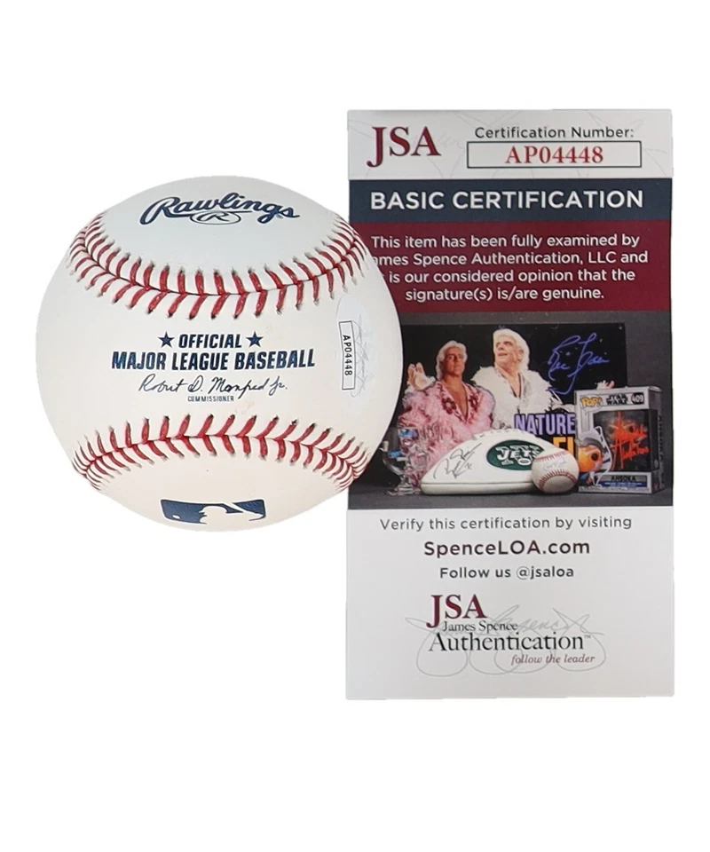Nolan Schanuel Signed Official Major League Baseball JSA Coa Angels Autographed - Image 2 of 2