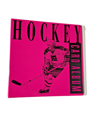 12 Lot Vintage hot pink Hockey 3 Inch Binders Bulk Storage Great for Reseller