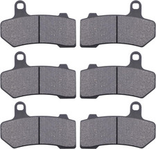 Semi-Metallic Front  Rear Brake Pads Set for Harley Touring FLHX Street Glide 2