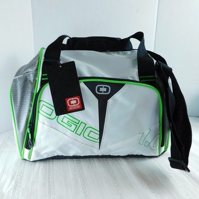 OGIO Endurance 1.0 White Silver Sport Gym Water Resistant Duffel Bag Golf NWT