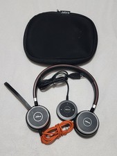 Jabra Evolve 40 Wired Stereo USB Headset HSC017 W/ Controller ENC010 WORKS