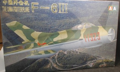AA MODELS - F-6III - ''THE CHINA FIGHTER PLANE'' - MiG-19 ''FARMER'' - 1990 VINTAGE