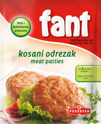 Fant Seasoning Mix for Meat Patties, 3.2oz