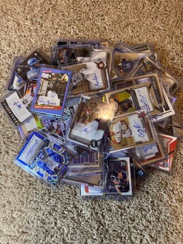 1 Baseball Mystery Card - Auto, Rookie, #'d, Insert, Parallel or Base --- B39