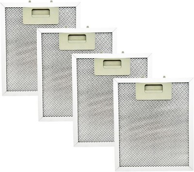 4 Pcs Range Hood Grease Filter For Whirlpool KVUB600DSS2 KVUB606DSS0