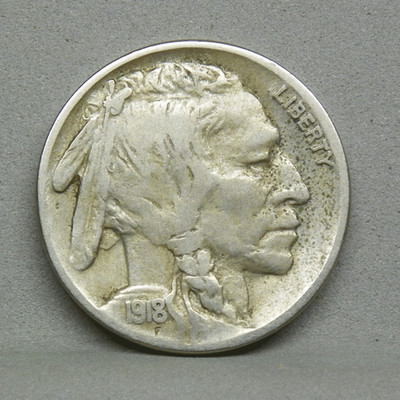 1918 BUFFALO NICKEL, Fine (PT-7-20)