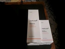 NIB - MEDICUBE PDRN Pink Peptide Serum - 1.01 oz.  Soothing Toner - 8.45 oz.