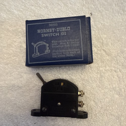 Interruptor Hornby Dublo D2 32303 vintage en muy buen estado en caja Ref U11 | Zustand: Used