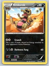 2014 POKEMON KROKOROK XY BASE SET 70/146 UC NM A91022 FREE S&H