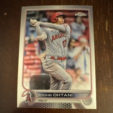 Topps 2022 Chrome Base Set Shohei Ohtani Angels #1 Baseball Trading Card