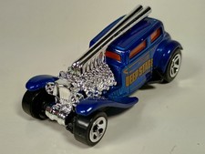 Straight Pipes Hot Wheels 2025 Gassers Blue 5 Spoke Rims 164 Loose