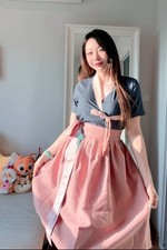 Modern Hanbok Set Shirt Skirt Tassel Minimal Timeless Design Boraunnii