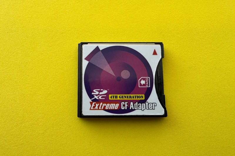 DigiGear SDXC 4TH Generation Extreme Compact Flash Type II Memory Card Adapter