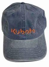 Kubota Tractor Hat 2071 - Embroidered Adjustable Cap