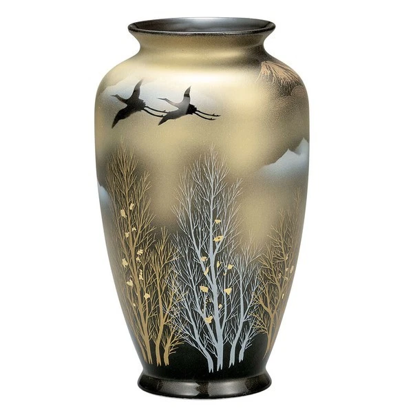 金色陶瓷花瓶| eBay