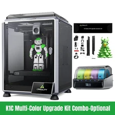Creality K1C 3D Printer 600mm/s, K1 Series Multi-Color Upgrade Kit Combo Lot