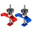 Quick Acting T-Track Hold Down Clamp Woodworking Fixed Clamp for T-Slot Routers
