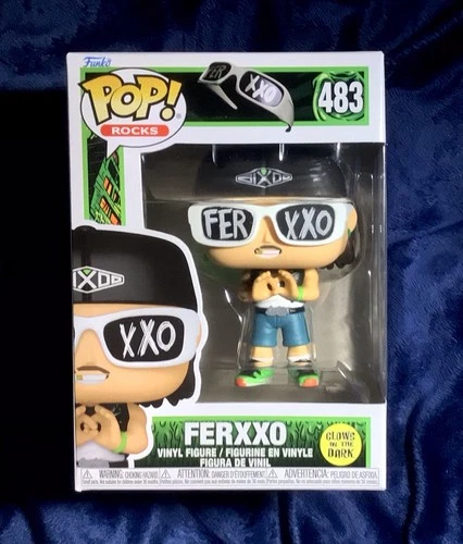 Funko Pop! Rocks Ferxxo #483 Glow In The Dark + Protector