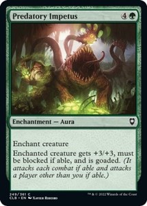 Predatory Impetus [Commander Legends: Battle for Baldur's Gate]
