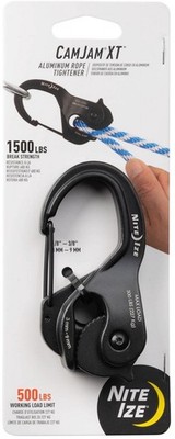 Nite Ize CamJam XT Aluminum Rope Tightener, Large - 500 lb Load Limit