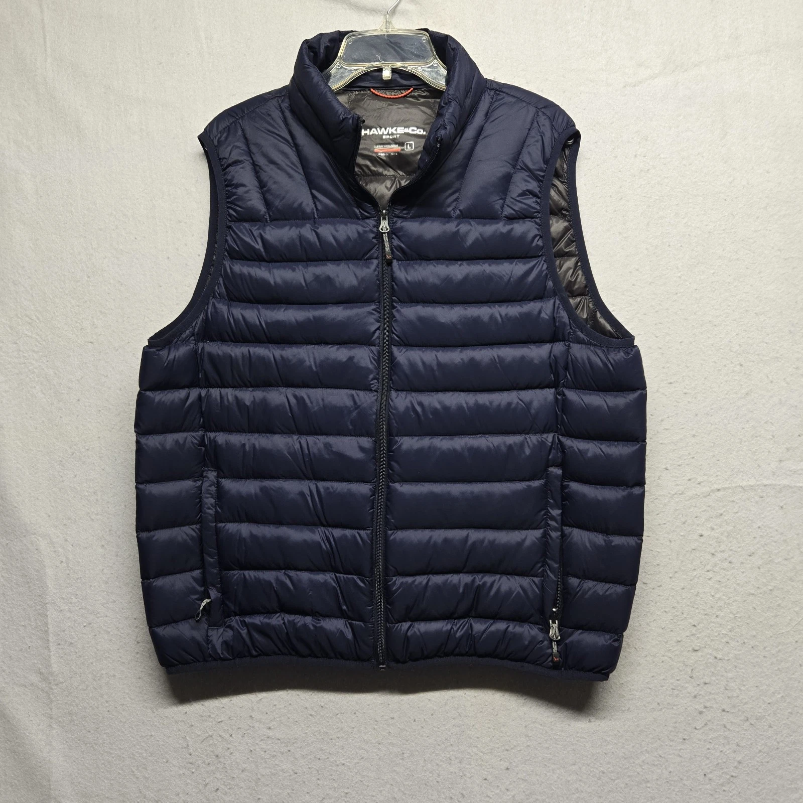 Hawke & co sport packable 90% down vest size L