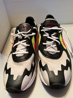 Nike Air Zoom Division Low Top Sneakers Black Crimson Volt CK2946-001