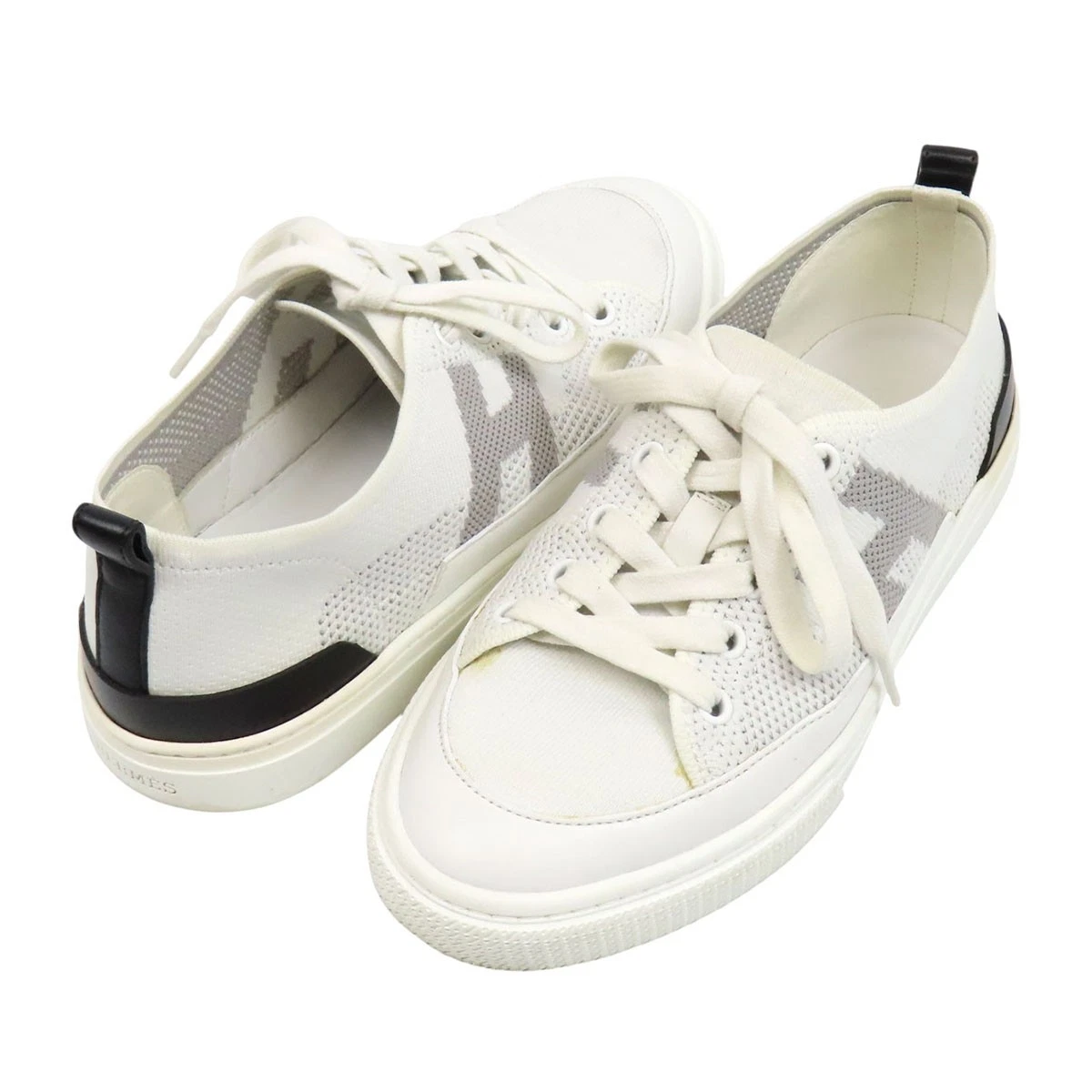 Hermes — HERMES Deep Sneakers Women white 【A】