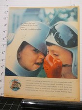 newspaper ad 1959 PRUDENTIAL Life Insurance Gibraltar toy space helmet pilot