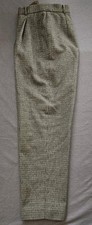Lauren Ralph Lauren Gray Wool Herringbone Trousers Pants Fully Lined Woman's 8P