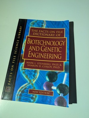 Biotechnology & Genetic Engineering Dictionary Steinberg 2001 New Ed Checkmark