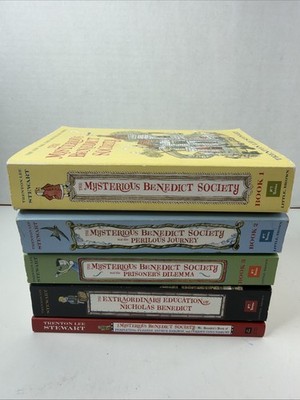Mysterious Benedict Society Paperback Boxed Set by Trenton Lee Stewart (2020,...