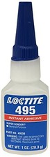Loctite 495 Super Bonder 442-49550 1oz Instant Adhesive, Clear Color - 135467...