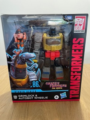 Transformers Studio Series Grimlock & Autobot Wheelie 86 The Movie Hasbro