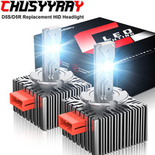 D5s Led Headlight Bulbs High-low For Chevy Silverado 1500 2016-2018 Replace Hid