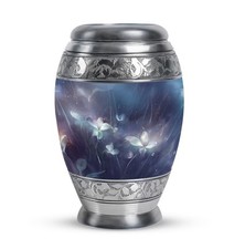 Magical Flower Urn Ashes Container Male Human 3Inch Decorative Cremation Funeral