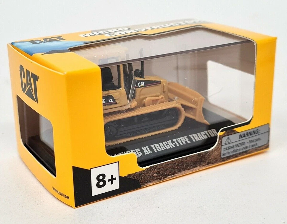 DM 4.5cm - CAT D5G XL Track-Type Tractor Micro Constructor Scale Model - 85971DB - Image 2 of 4
