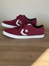Converse CONS One Star OX Suede Burgundy 125385C Men  s 10 Women  s 11.5 New