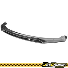 Fits 19-21 Honda Civic IKON V3 Style Gloss Black Front Bumper Lip Splitter 2PCS