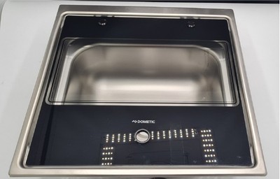 Dometic Square Sink Spülbecken Waschbecken CVS1350G Glasabdeckung 35x35 cm U368