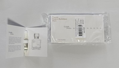 MFK Maison Francis Kurkdjian Gentle Fluidity SILVER EDP LOT of 10 x 2ml Vial