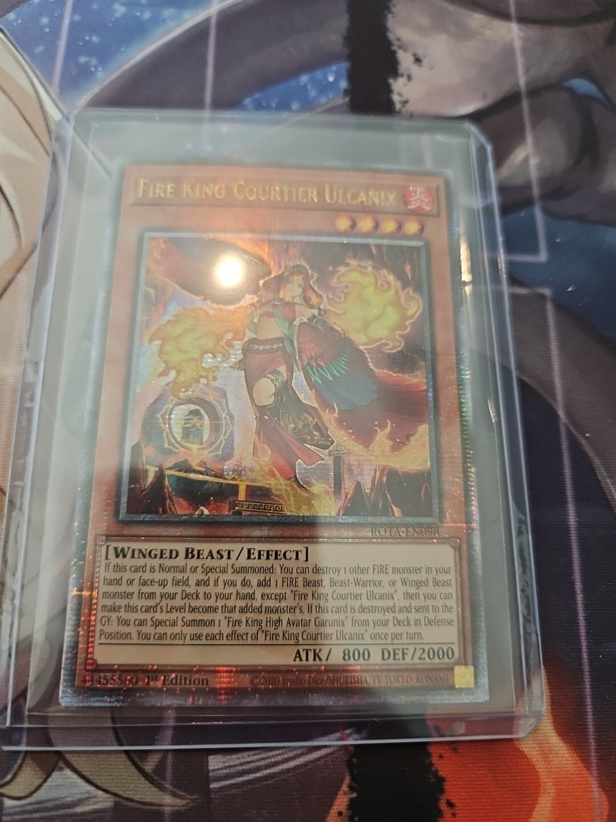 Fire King Courtier Ulcanix (Quarter Century Secret Rare