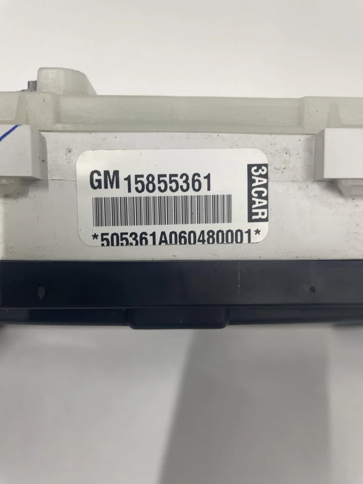 Chevrolet Cobalt 2005-06 velocímetro MPH velocímetro indicador de combustible 2,2 L sin equipamiento deportivo Foto 2 de 4