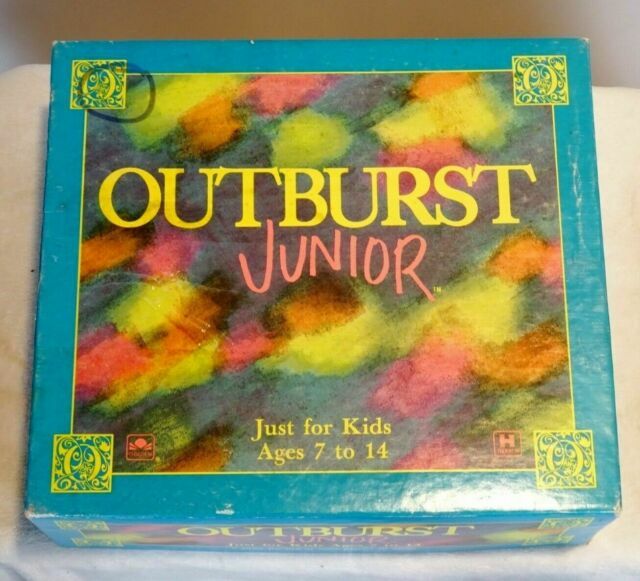 Toys & Hobbies Outburst Junior Board Game Parker Brothers 1989 Complete
