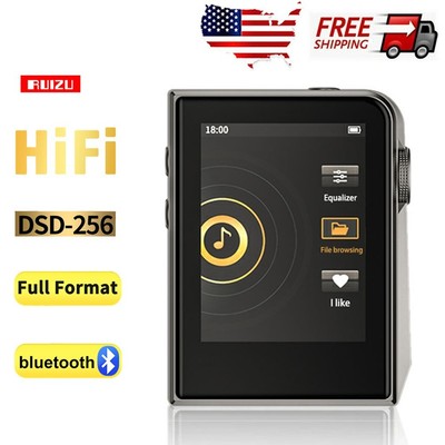 HiFi Music MP3 Player with Bluetooth Lossless DSD High Resolution Bulit in 16GB~